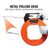 VEVOR Fish Tape, 125-foot, 3/16-inch, PET Wire Puller with Optimized Housing and Handle, Easy-to-Use Cable Puller Tool, Flexible Wire Fishing Tools fo